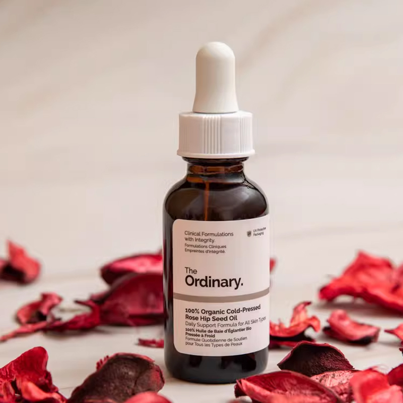 100% Organic Cold-Pressed Rose - Face Oil Rosehip 评论和价格