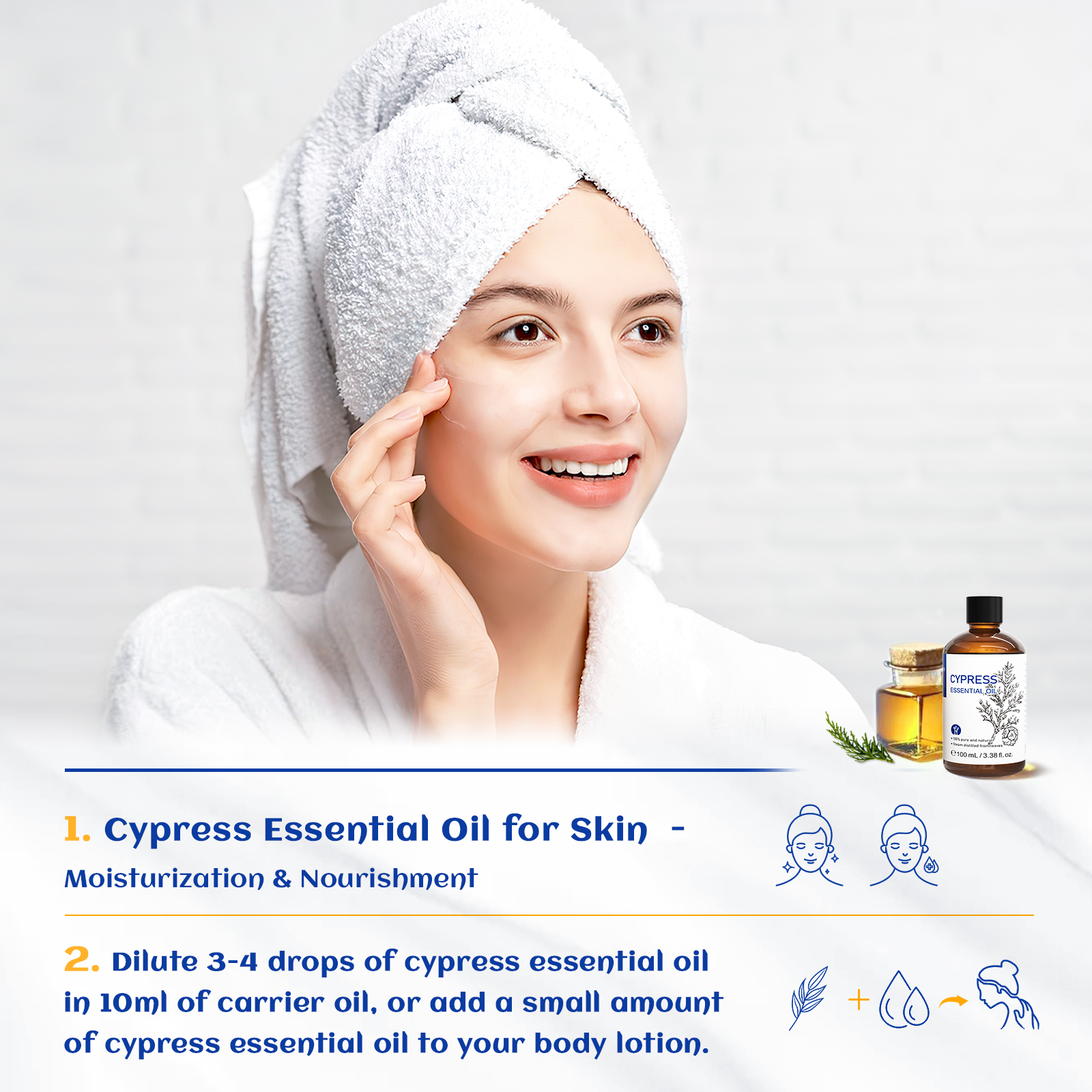 HIQILI Pure Cypress Essential  - Skincare Skin 1004 评论和价格