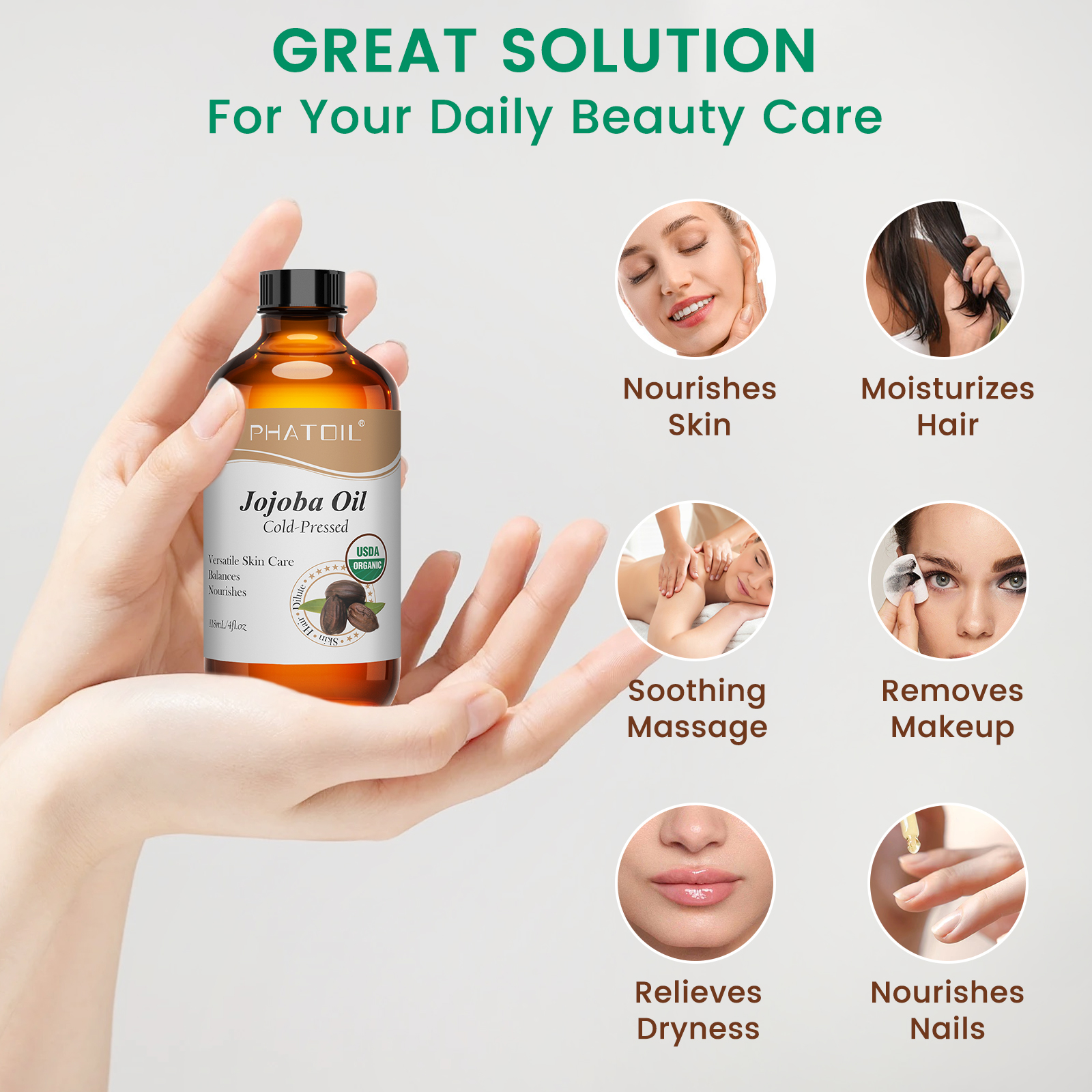 PHATOIL 118ml Organic Jojoba O - Face Oil Rosehip 评论和价格