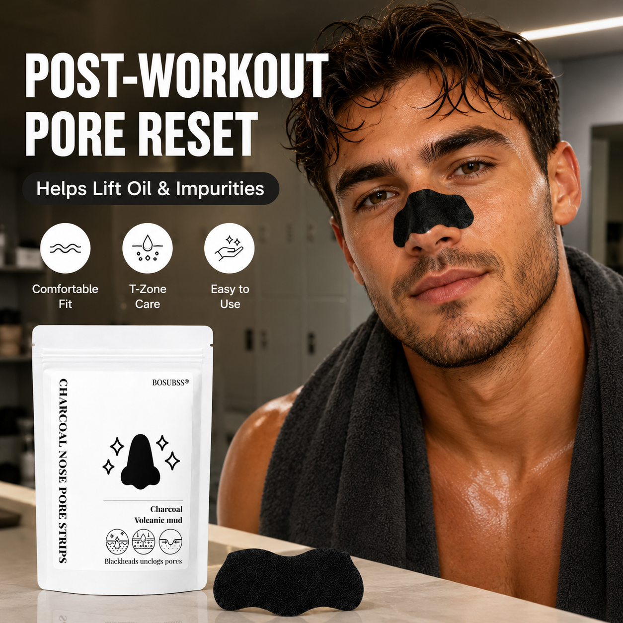 Tea Tree Charcoal Nose Strips  - Skincare Viral 评论和价格
