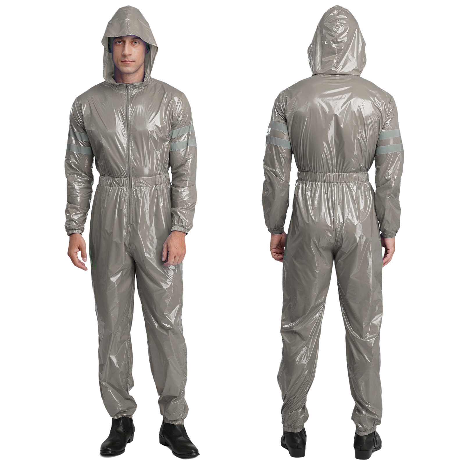 Men Long Sleeve Reflective Str - Skincare Viral 评论和价格