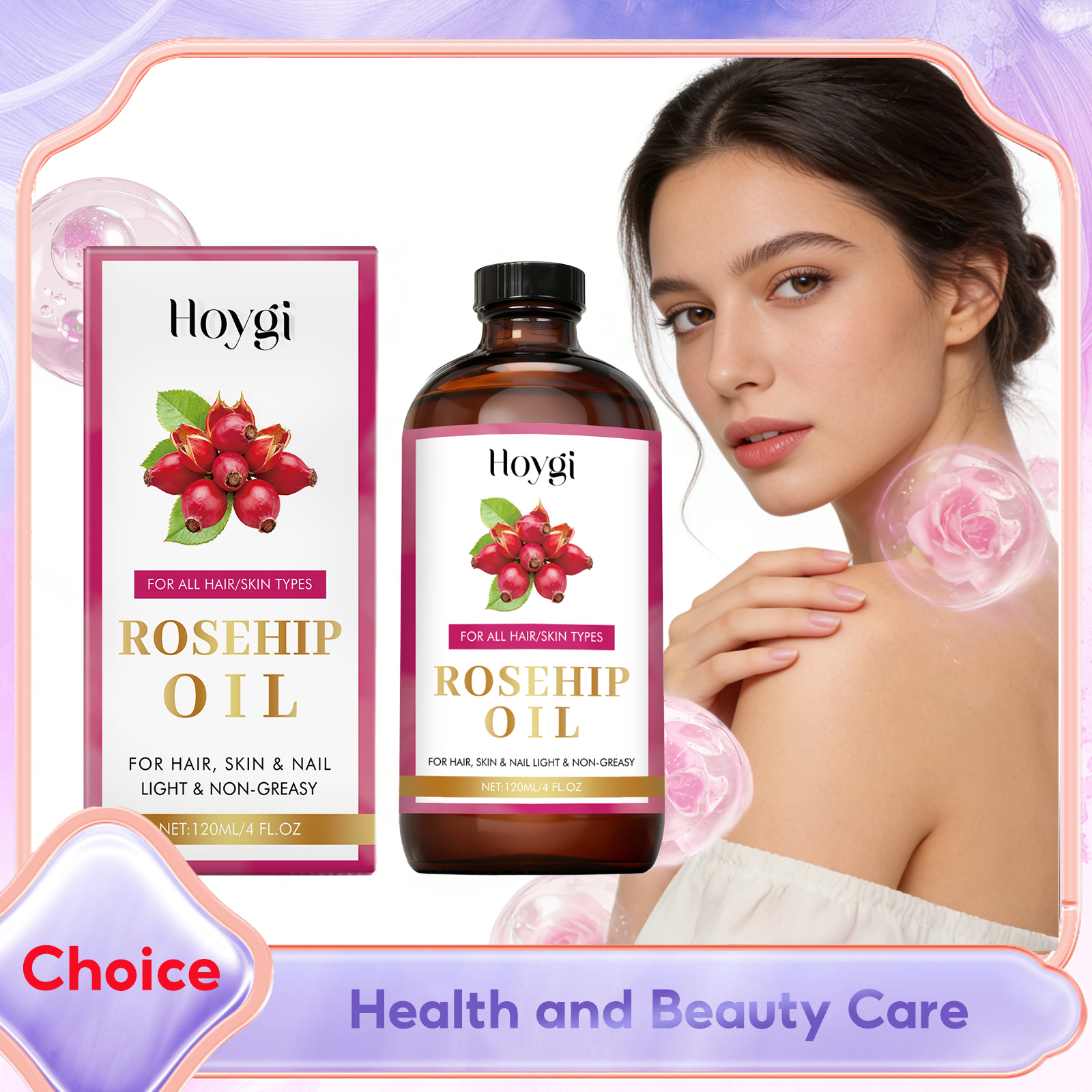 Natural Rosehip Seed Essential - Face Oil Rosehip 评论和价格