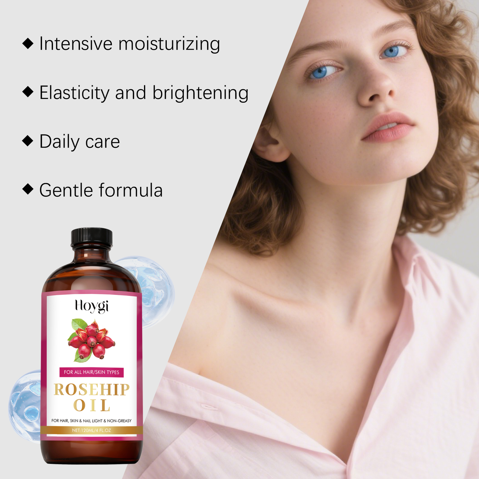 Natural Rosehip Seed Essential - Face Oil Rosehip 评论和价格